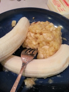 mashed banana